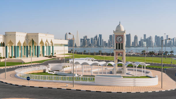 An image of public place in Doha, Qatar